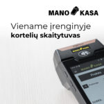 „Mano kasa“ mobilus kasos aparatas su i.EKA virtualia fiskalizacija